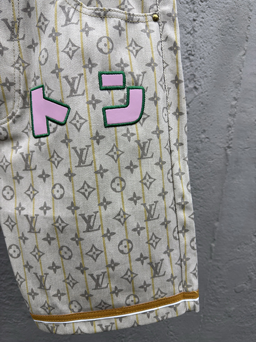 ルイヴィトン スタンプ付きショーツ