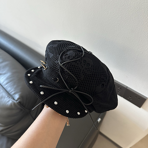クロムハーツ ファッションクロスリベット八角形帽