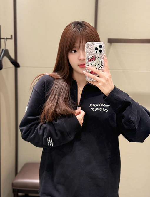 Moncler x FRGMTロゴジッパーパーカー