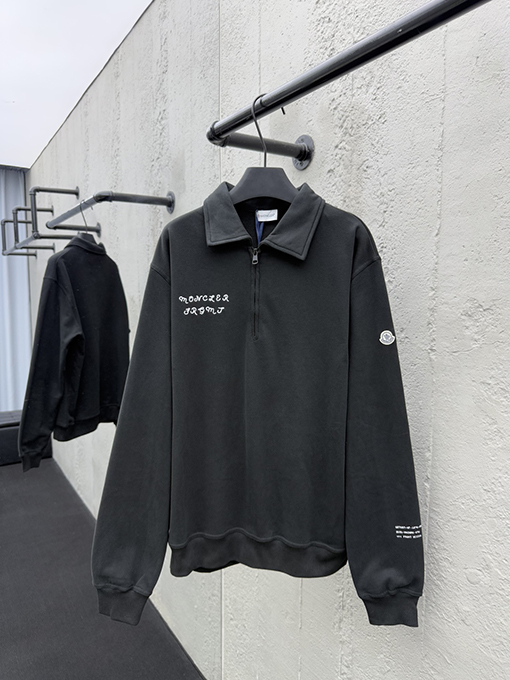 Moncler x FRGMTロゴジッパーパーカー