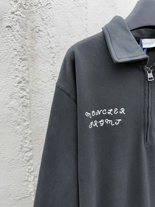 Moncler x FRGMTロゴジッパーパーカー