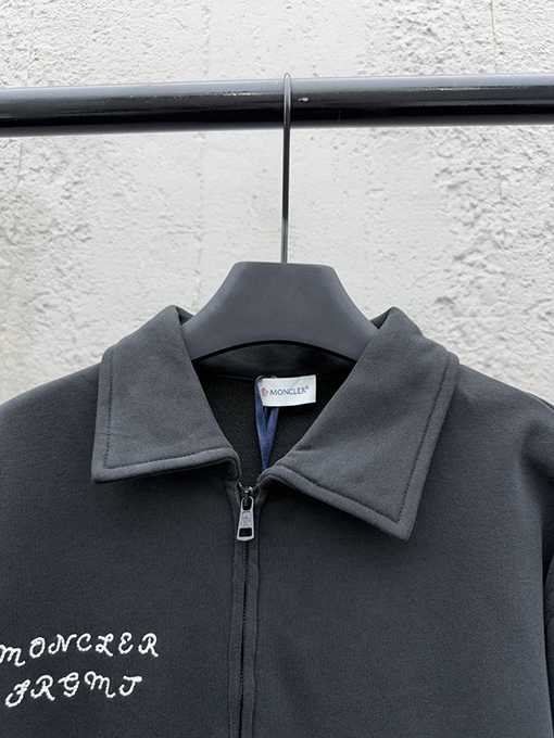 Moncler x FRGMTロゴジッパーパーカー