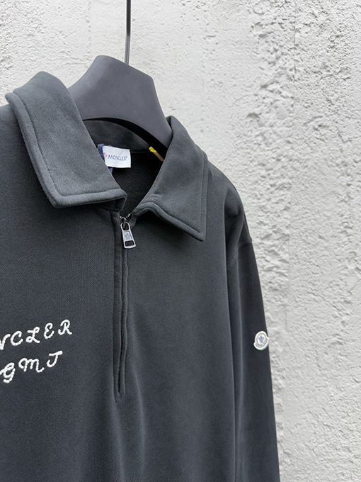 Moncler x FRGMTロゴジッパーパーカー