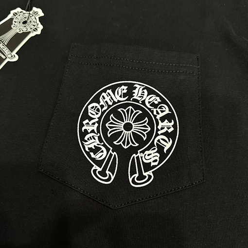 クロムハーツホースシューユニコーンアームポケットロングTシャツ