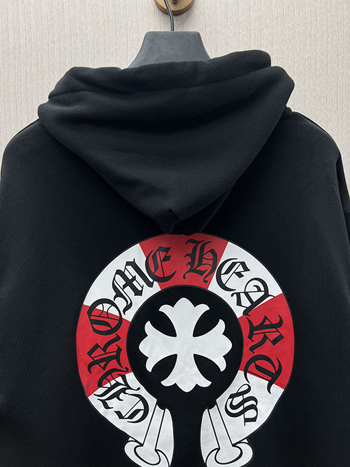 クロムハーツコピー 小島限定レッドファントムクロスジップパーカー