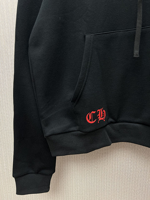 クロムハーツコピー 小島限定レッドファントムクロスジップパーカー