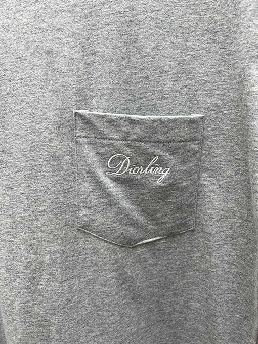 ディオールコピー 新しい「Dior Love」刺繍半袖Tシャツ