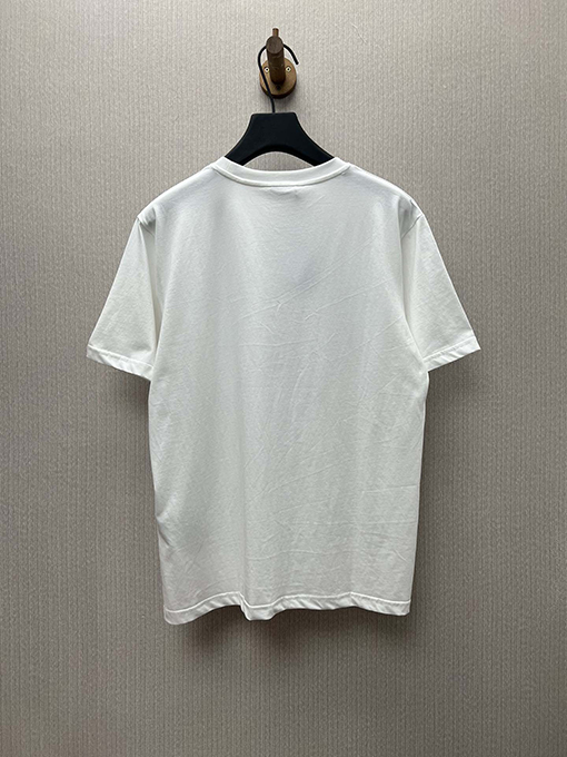 ディオールコピー 新しい「Dior Love」刺繍半袖Tシャツ