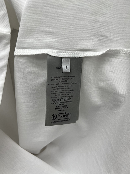 ディオールコピー 新しい「Dior Love」刺繍半袖Tシャツ
