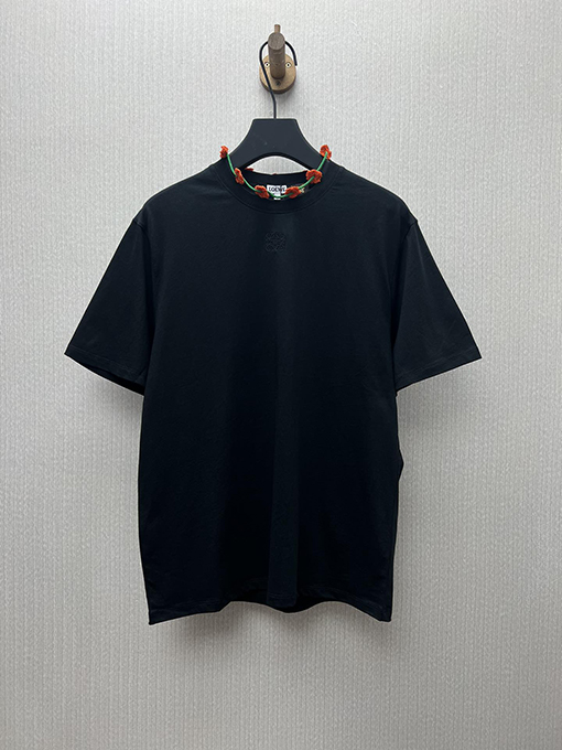 ロエベ 新しい軽量コットン半袖Tシャツ