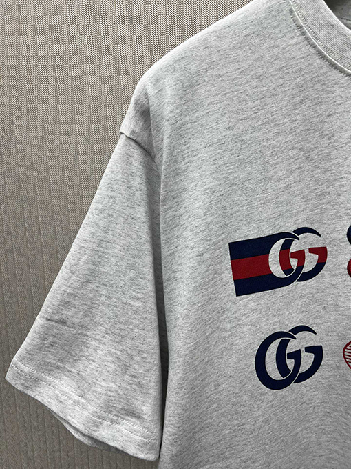 グッチ Gucci ロゴプリント半袖Tシャツ