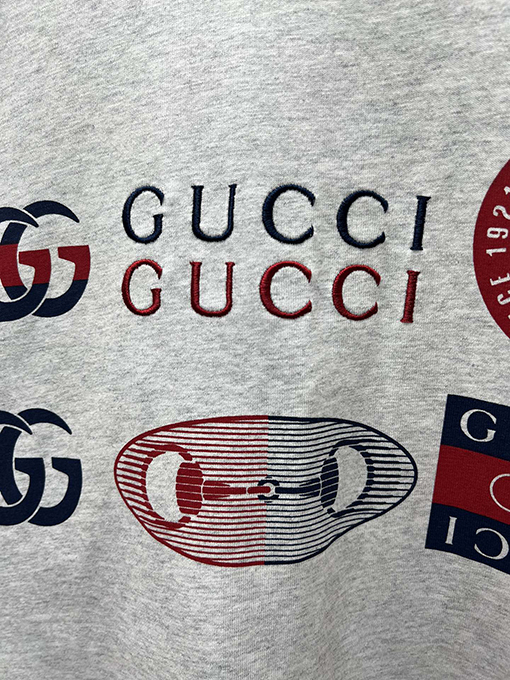 グッチ Gucci ロゴプリント半袖Tシャツ