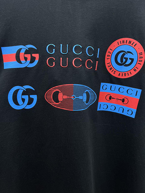 グッチ Gucci ロゴプリント半袖Tシャツ