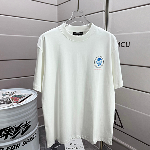 クロムハーツ 新しいラウンドネック半袖Tシャツ