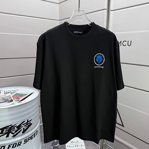 クロムハーツ 新しいラウンドネック半袖Tシャツ