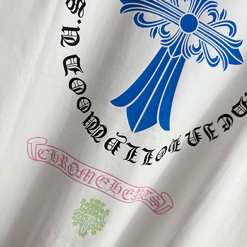 クロムハーツ 新しいラウンドネック半袖Tシャツ