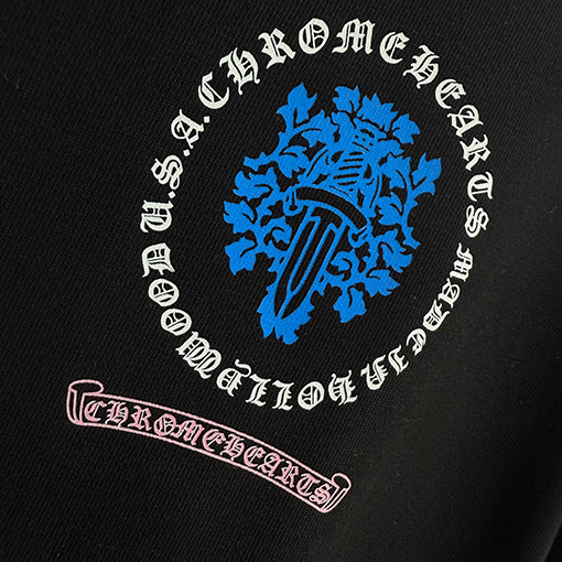 クロムハーツ 新しいラウンドネック半袖Tシャツ