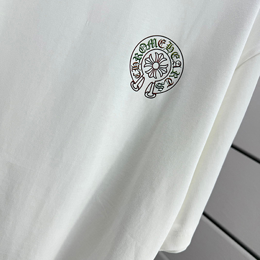 クロムハーツ ファッションクルーネック半袖Tシャツ