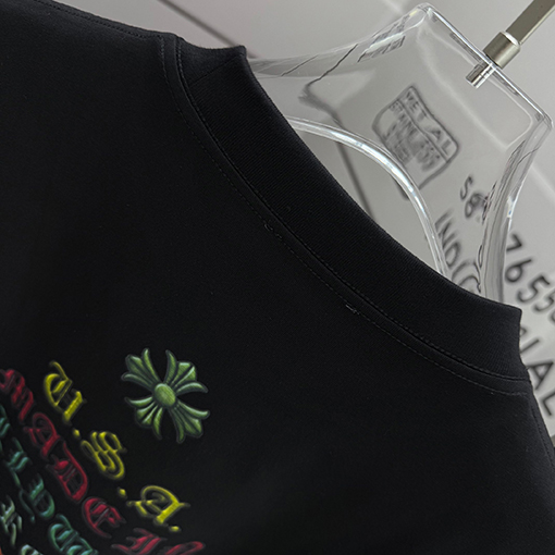 クロムハーツ ファッションクルーネック半袖Tシャツ