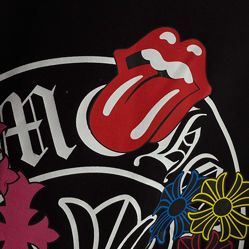 クロムハーツコピー クラシックなラウンドネック半袖Tシャツ