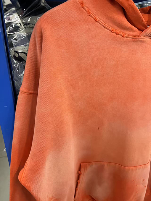 SAINT Michael 25ss‘Ber Ber Jin’プリントウォッシュ古いパーカーパーカー