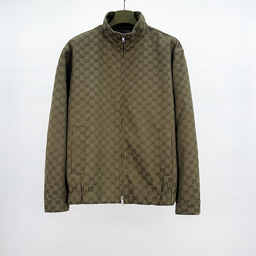 グッチ Gucci ジャカードキャンバスジャケット