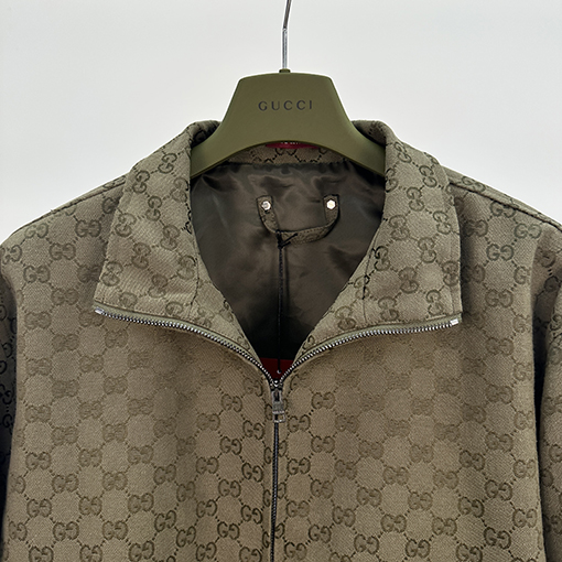 グッチ Gucci ジャカードキャンバスジャケット