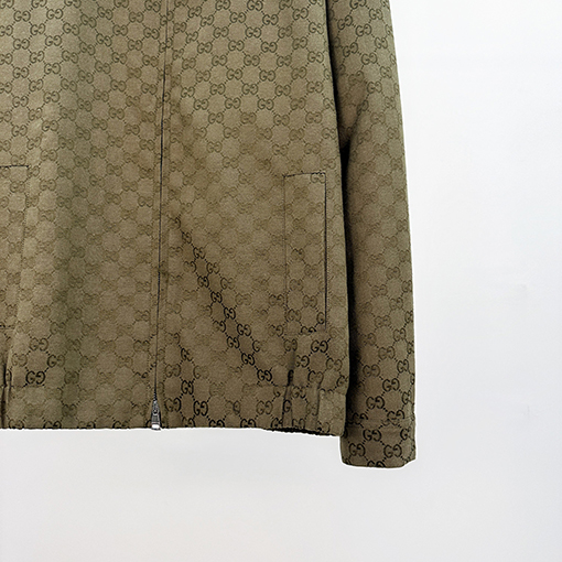 グッチ Gucci ジャカードキャンバスジャケット