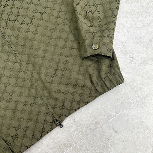 グッチ Gucci ジャカードキャンバスジャケット