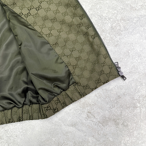 グッチ Gucci ジャカードキャンバスジャケット