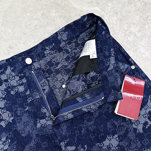 グッチ Gucci ジャカードデニムショーツ