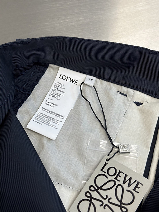 ロエベ Loewe コットンツイルワークパンツ