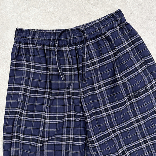 バレンシアガ ファッションチェックパンツ