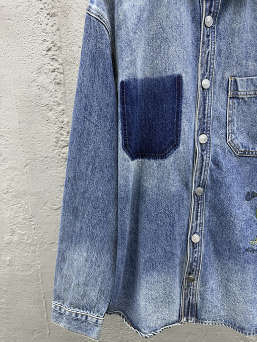 ディオールコピー Dior 刺繍デニムジャケット