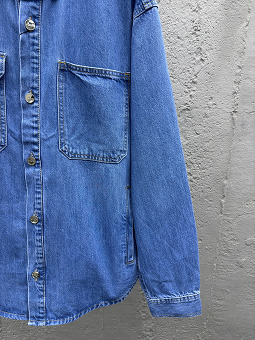 グッチ デニムリボンデニムジャケット