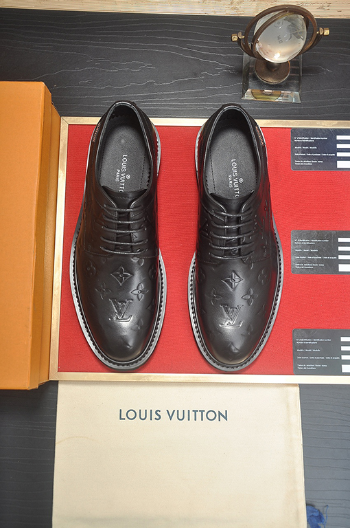 ルイヴィトンレザービジネススーツシューズ