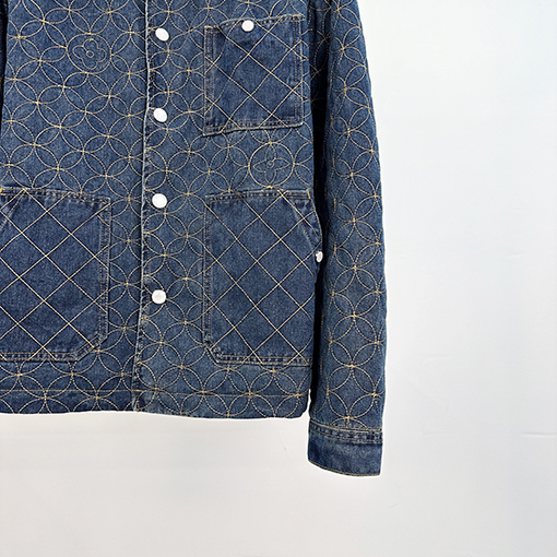 ルイヴィトン ファッション刺繍デニムジャケット
