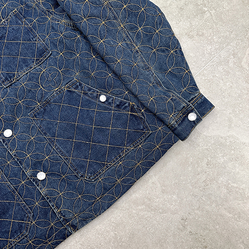ルイヴィトン ファッション刺繍デニムジャケット
