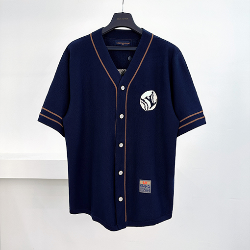ルイヴィトン Nigo コラボレーションベースボール半袖ジャケット