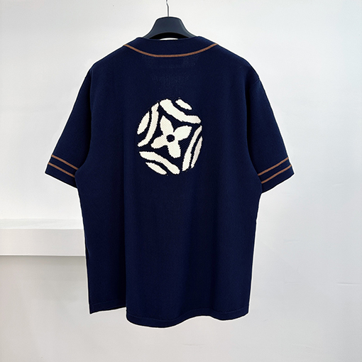 ルイヴィトン Nigo コラボレーションベースボール半袖ジャケット