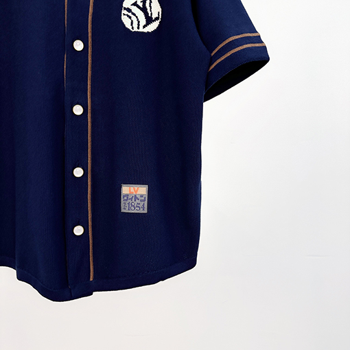ルイヴィトン Nigo コラボレーションベースボール半袖ジャケット