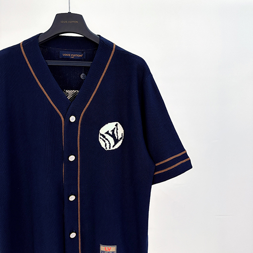 ルイヴィトン Nigo コラボレーションベースボール半袖ジャケット