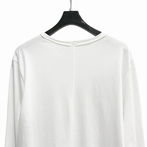 リックオウエンス ハイストリートダーク風ゆったり長袖Tシャツ
