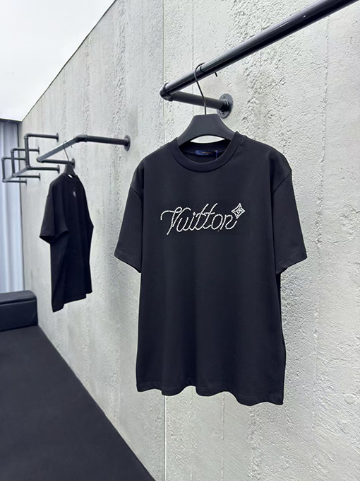 ルイヴィトンファッションビーズの新しい半袖シャツ