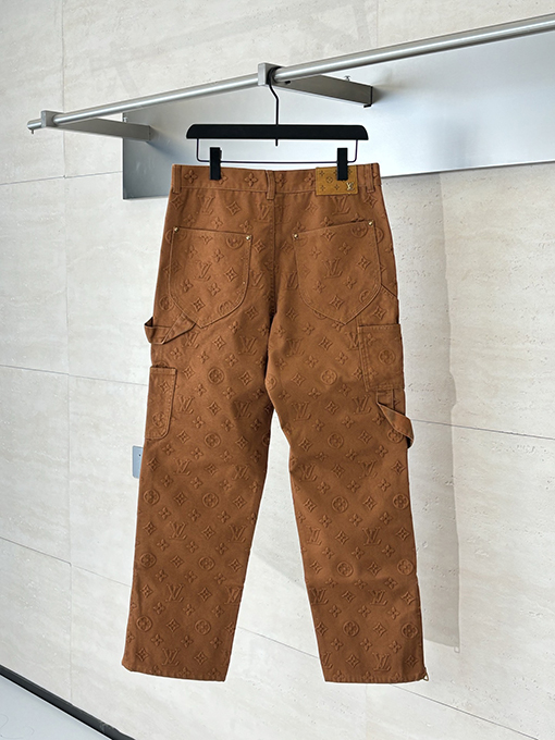ルイヴィトン 新しい重工業デニムワークパンツ