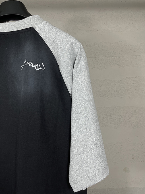 バレンシアガ 新しいファッションのカラフルな署名ロゴ落書き半袖Tシャツ