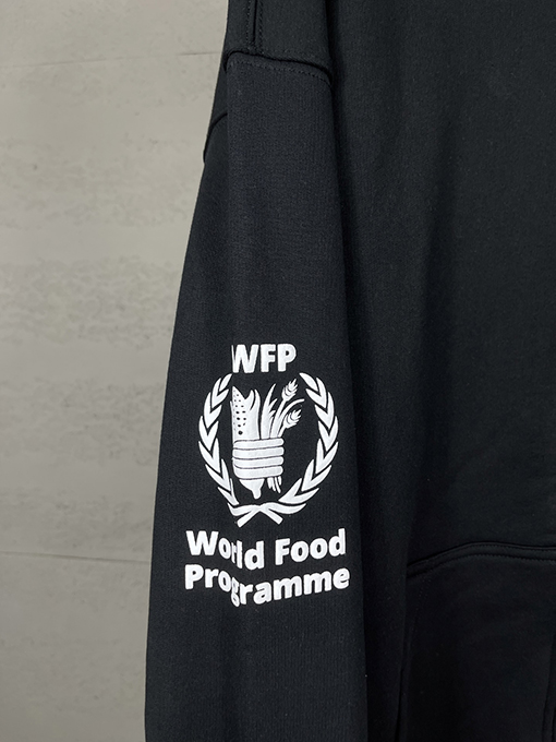 バレンシアガ WFP コラボレーションフォームプリントフード付きジッパーパーカー
