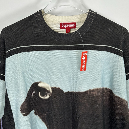 シュプリームコピー コラボレーション SWEATER ブラックヴィンテージプルオーバーセーター