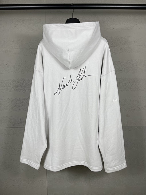 バレンシアガコピー NICOLE アートワークパソコン直噴プリントパーカー