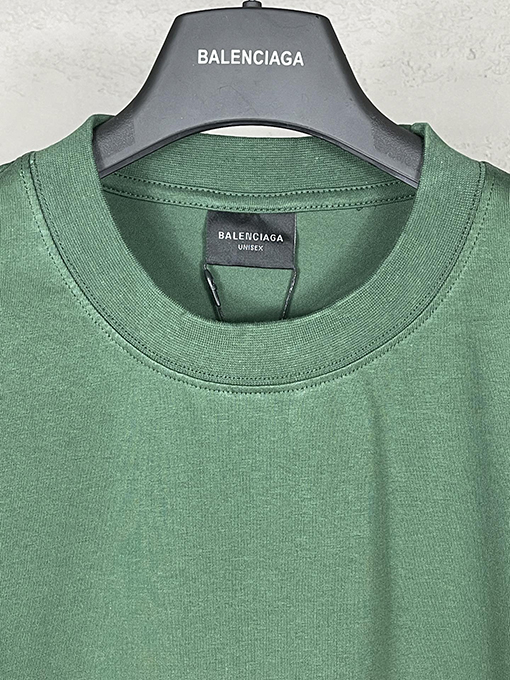 バレンシアガスーパーコピー 新しいパリのロゴプリント半袖Tシャツ